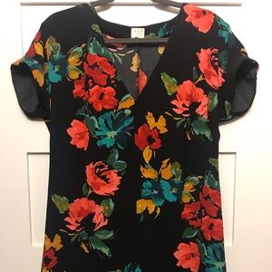 Black Floral Dress